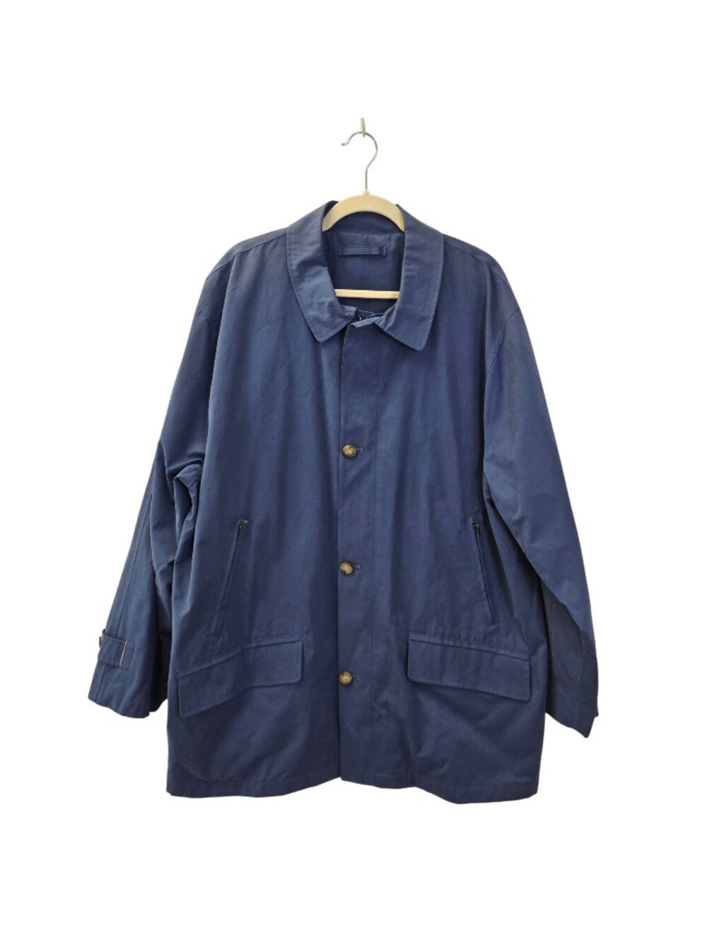 Talbots Mens' Wind & Water Resistant Trench Jacket Size XL